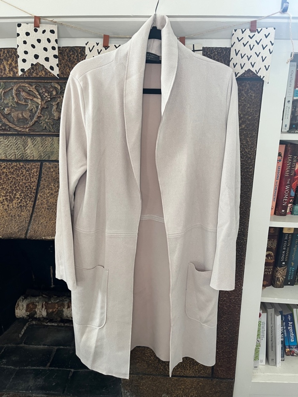 Chic and super soft tan coat